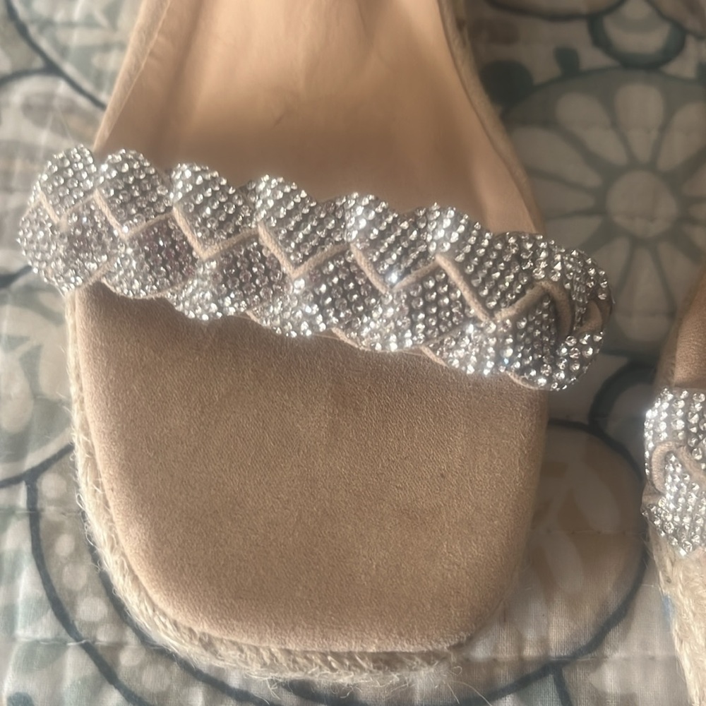 Steven Madden Rinestone Sandals - Picture 3 of 8